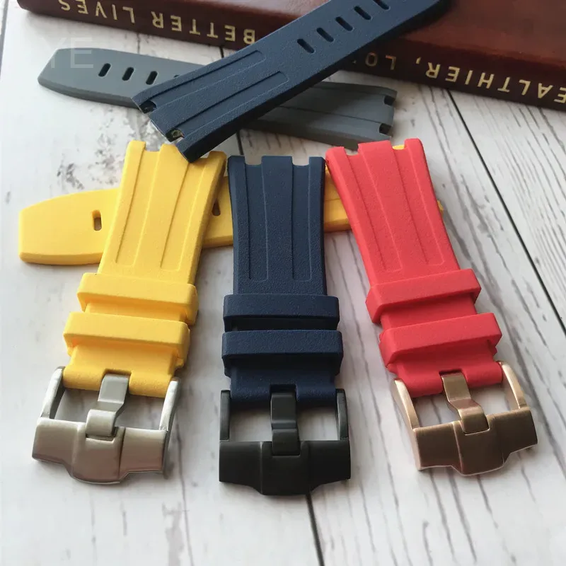 Audemars Piguet Watch Royal Oak Offshore - Durable Waterproof Sweat-Proof Silicone Watchband for