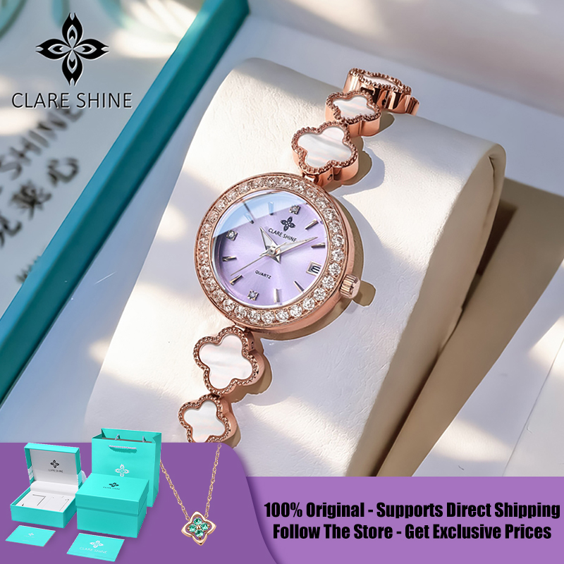 Luxury Watch In Usa - CLARE SHINE 7701 Lucky Series Small