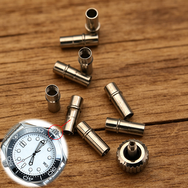 Omega Watch Seamaster - Watch Crown And Crown Tube High