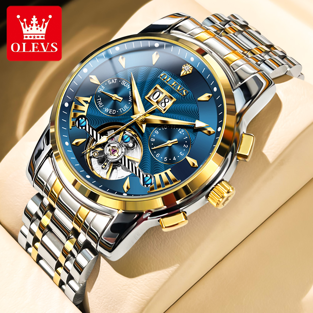 Luxury Watch Strap - OLEVS Men Watches Luxury Fashion Fine
