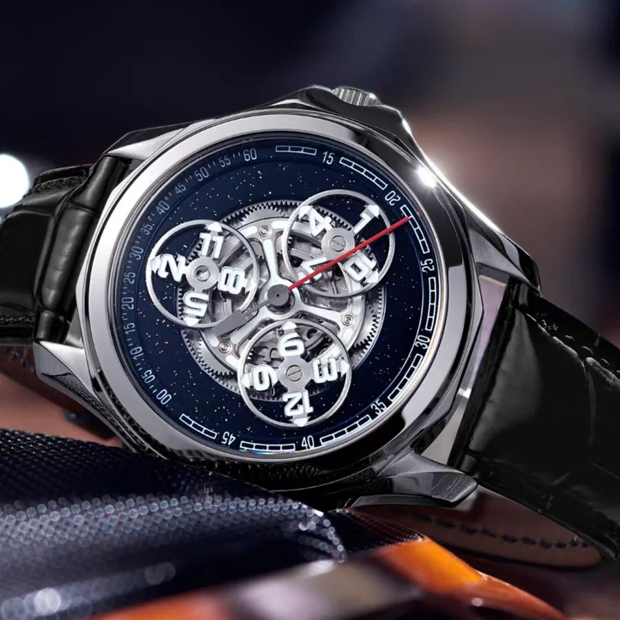 Minute Repeater Watch - OBLVLO Men Automatic Watch 41MM Fashion