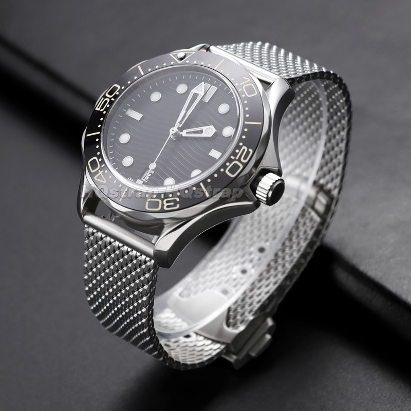 20mm Stainless Steel Mesh Watc - Omega Watch Seamaster ulasan dan harga