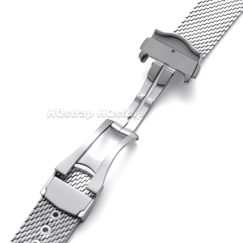 20mm Stainless Steel Mesh Watc - Omega Watch Seamaster ulasan dan harga
