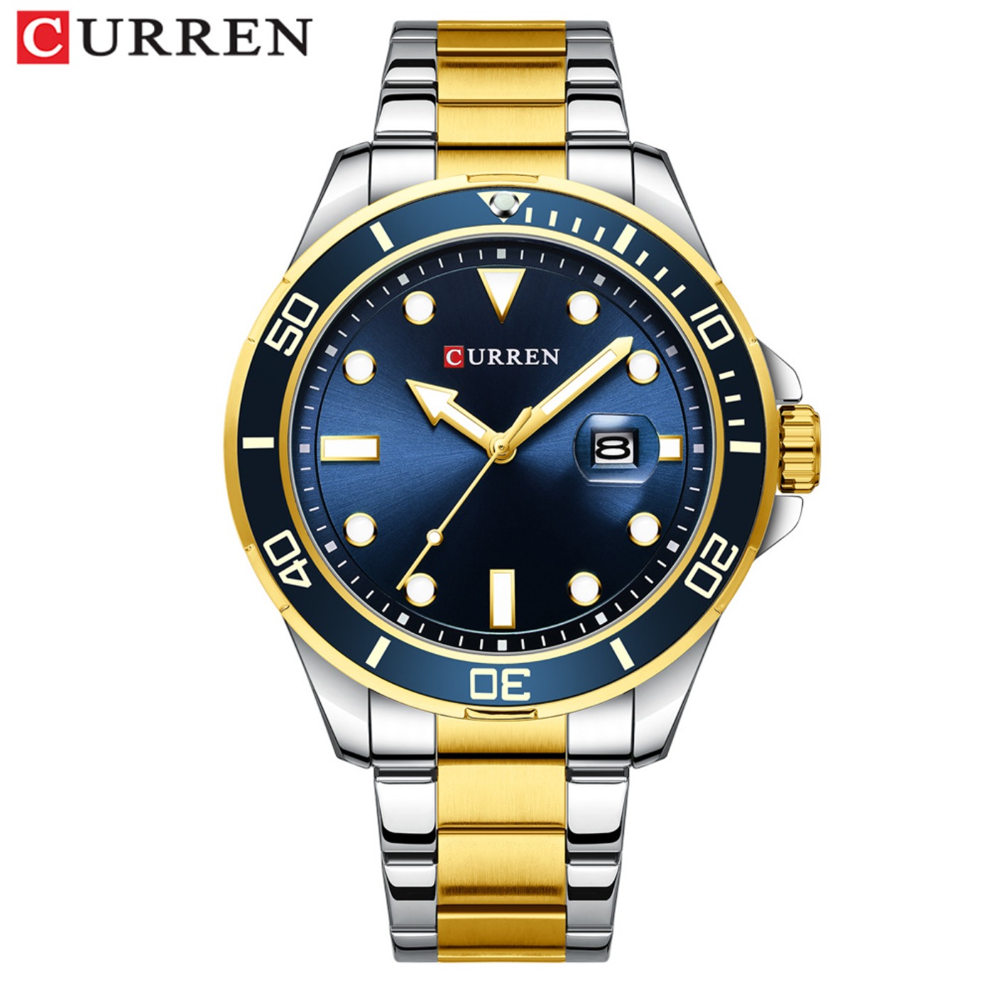 CURREN New Green Water Ghost S - Luxury Watch Men ulasan dan harga