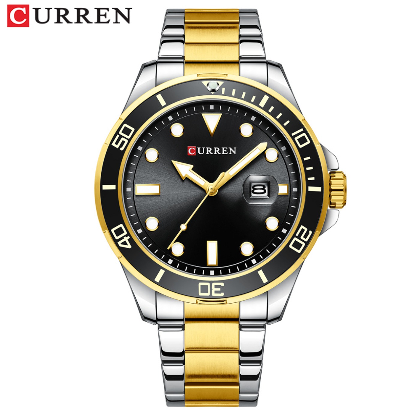 CURREN New Green Water Ghost S - Luxury Watch Men ulasan dan harga