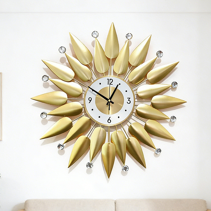 Luxury Wall Clock Metal Wall C - Luxury Watch Europe ulasan dan harga