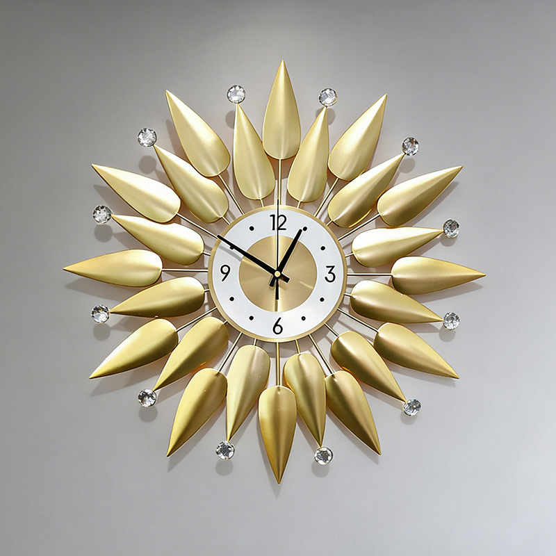Luxury Wall Clock Metal Wall C - Luxury Watch Europe ulasan dan harga