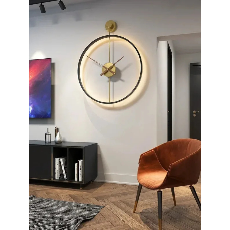 Spain Large Clock Modern Silen - Luxury Watch Europe ulasan dan harga