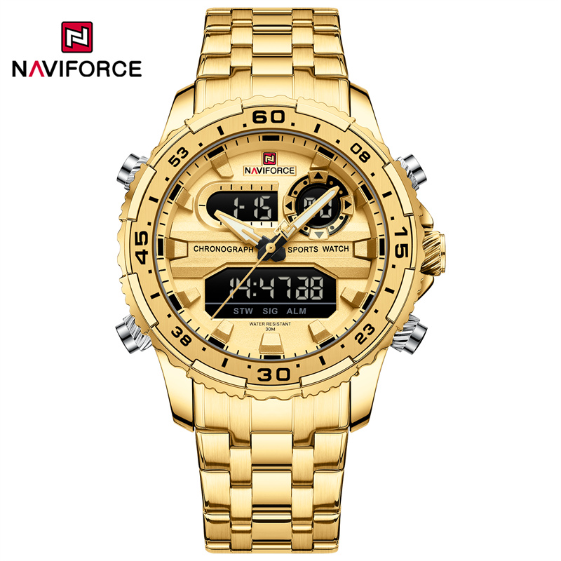 NAVIFORCE Man's Quartz Watches - Luxury Watch Trading ulasan dan harga