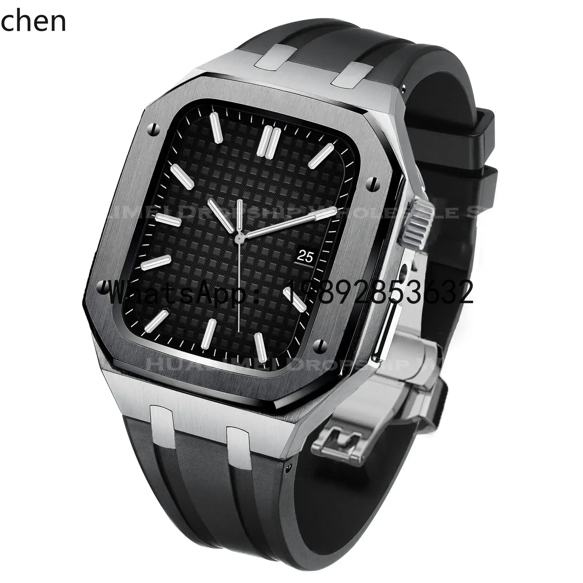 ZZ 45mm 44mm Metal Case+Silico - Luxury Watch Events ulasan dan harga