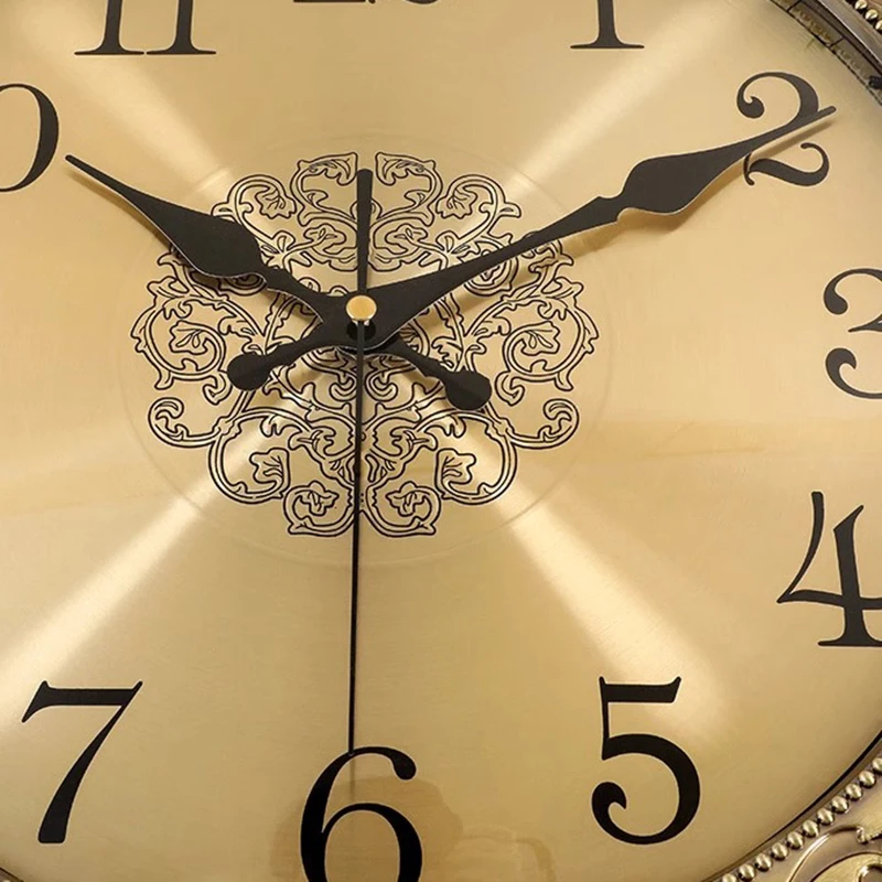 Modern Wall Clock Solid Wood F - Luxury Watch Europe ulasan dan harga