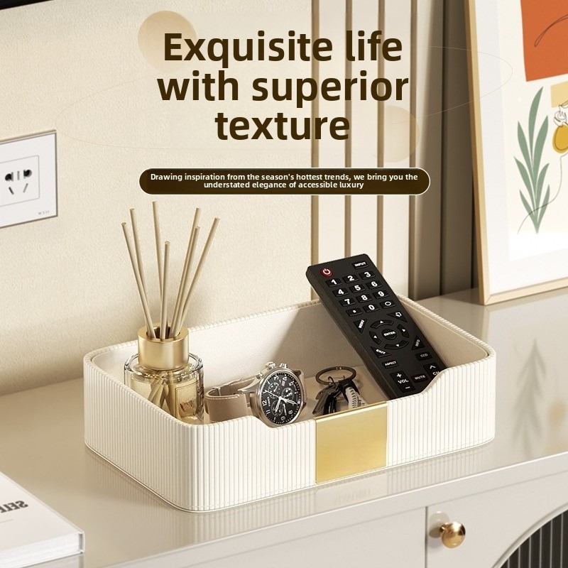 PU Leather Desk Tray - Multi-L - Luxury Watch Levels ulasan dan harga