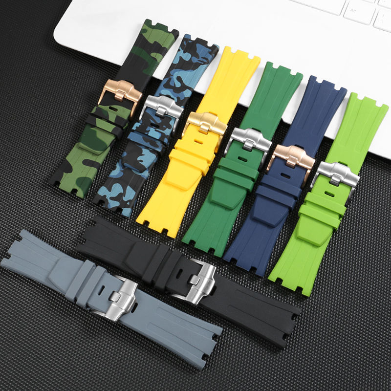 28mm Silicone Watchband for AP - Audemars Piguet Watch Royal Oak Offshore ulasan dan harga