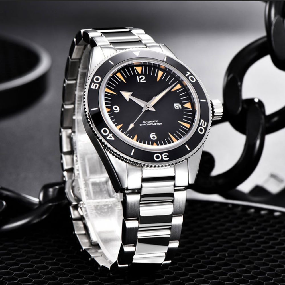 Custom Logo NH35 Movement Watc - Luxury Watch Logo ulasan dan harga