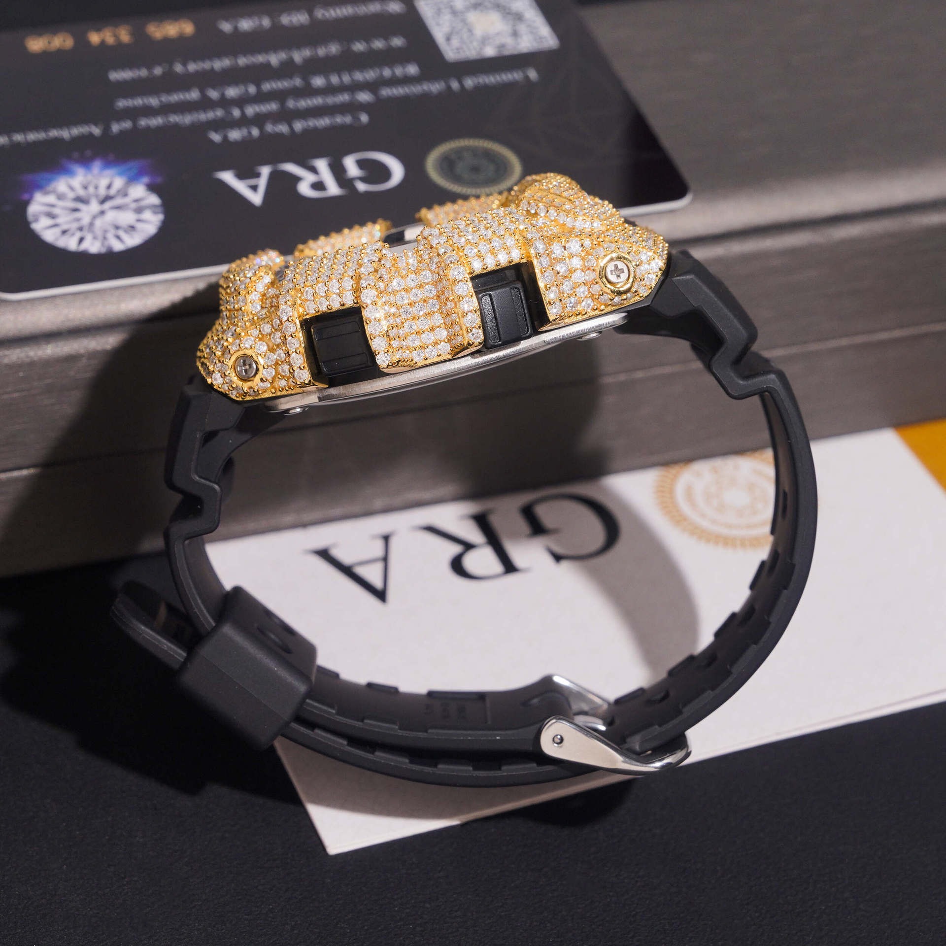 Iced-Out G-Shock Watch Case by - Luxury Watch Levels ulasan dan harga