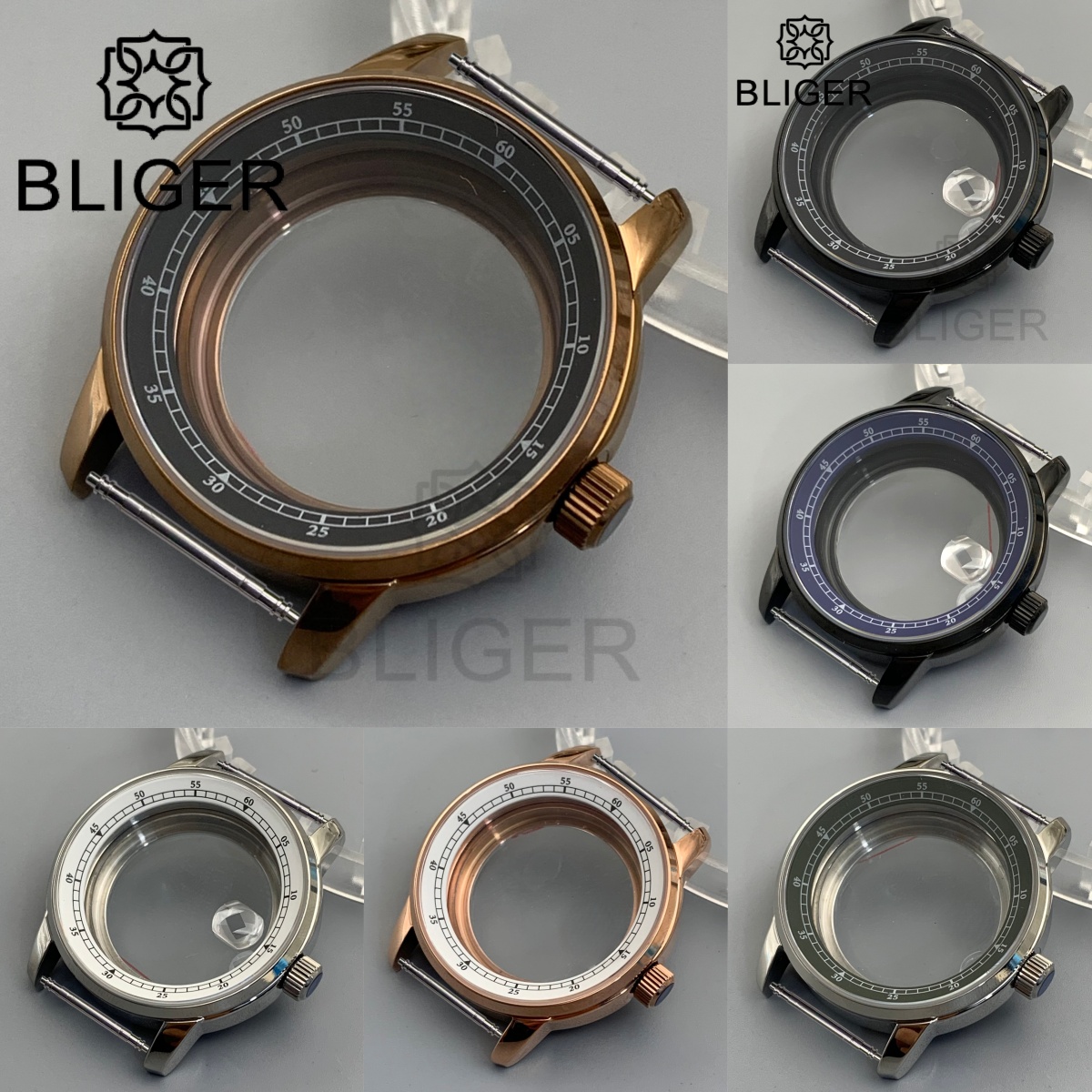 BLIGER 38mm Bronze Brass Divin - Exhibition Caseback ulasan dan harga