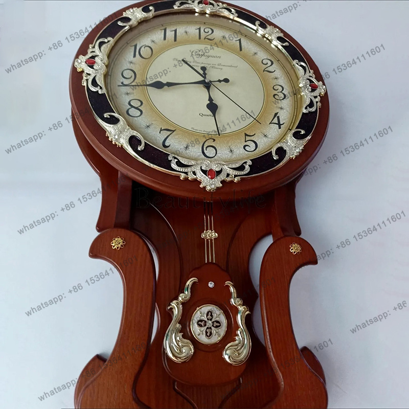 Wood Vintage Wall Clocks Silen - Luxury Watch Europe ulasan dan harga