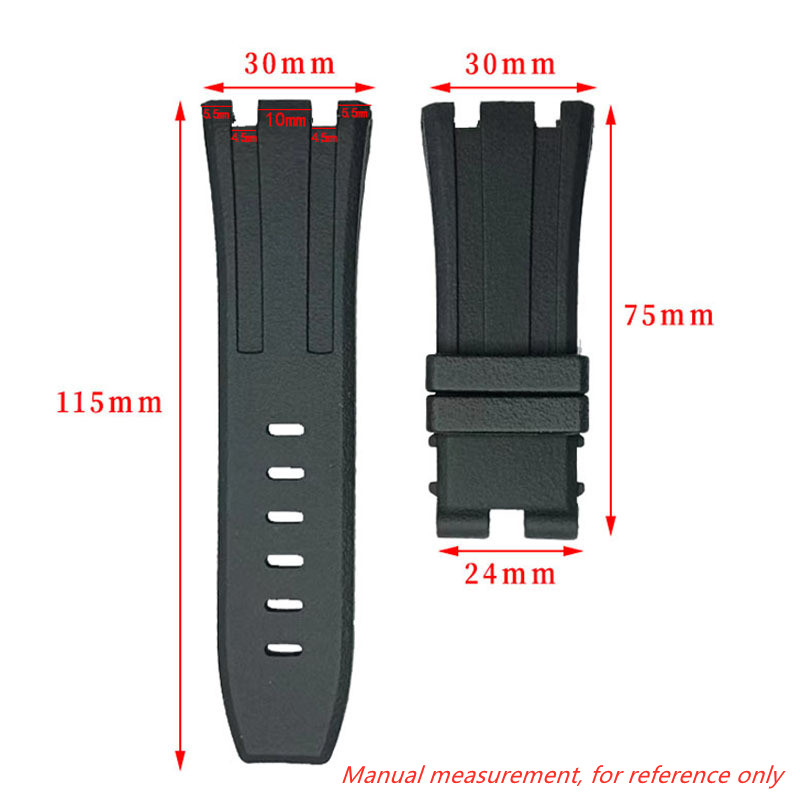 Rubber Silicone Watch Strap fo - Audemars Piguet Watch Royal Oak Offshore ulasan dan harga