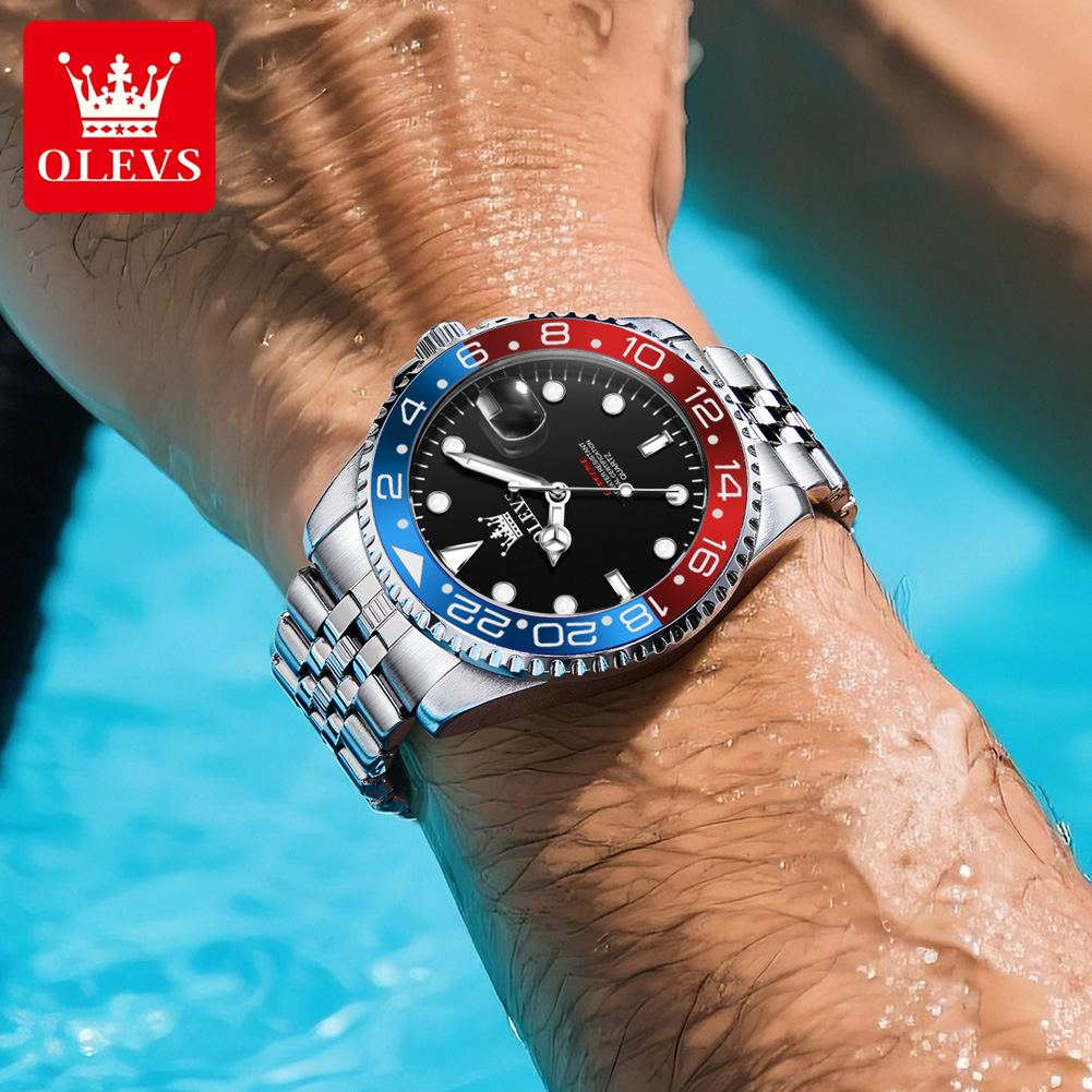 OLEVS 5657 Original Brand Men' - Luxury Watch Men ulasan dan harga