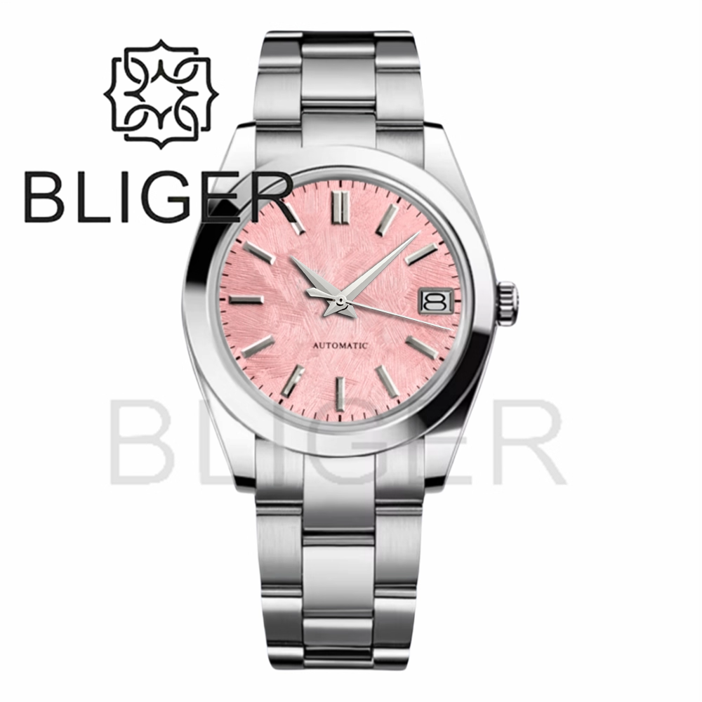 BLIGER 36mm39mm Custom logo Gr - Luxury Watch With Green Dial ulasan dan harga
