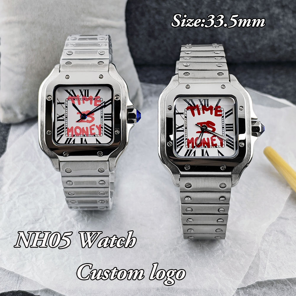 New NH05 Square Watch Time is  - Luxury Watch Logo ulasan dan harga
