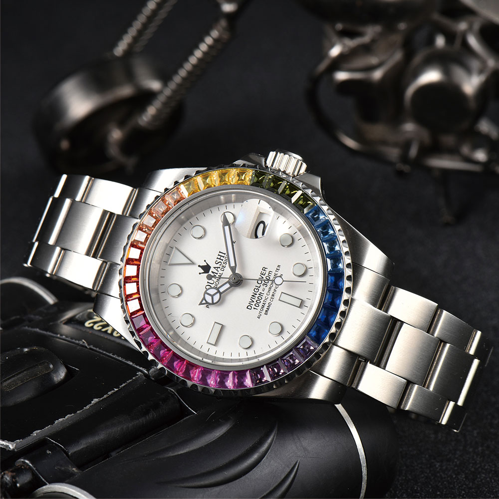 40mm Luxury Diving Men's Watch - Luxury Watch Strap ulasan dan harga