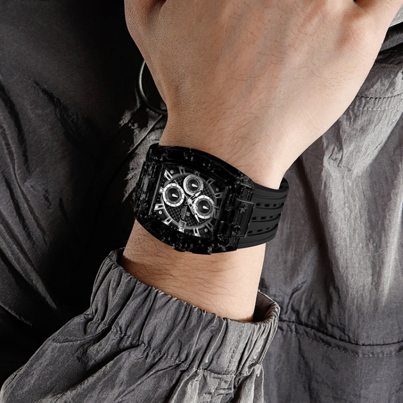 NAVIFORCE Man's Watch 5ATM Wat - Luxury Watch Strap ulasan dan harga