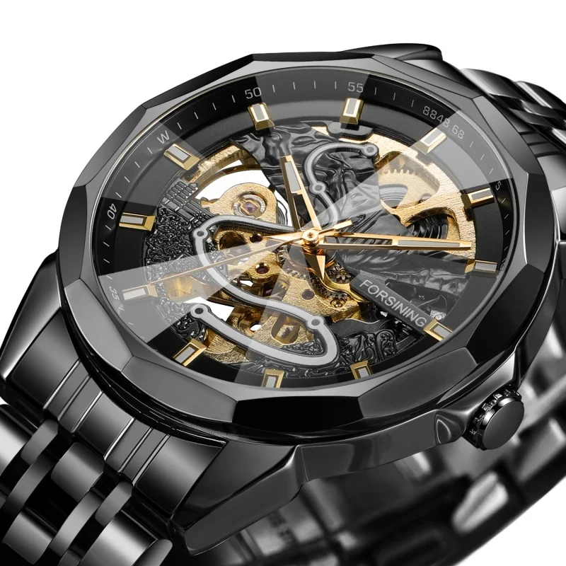 FORSINING 468A Men's Automatic - Minute Repeater Watch ulasan dan harga