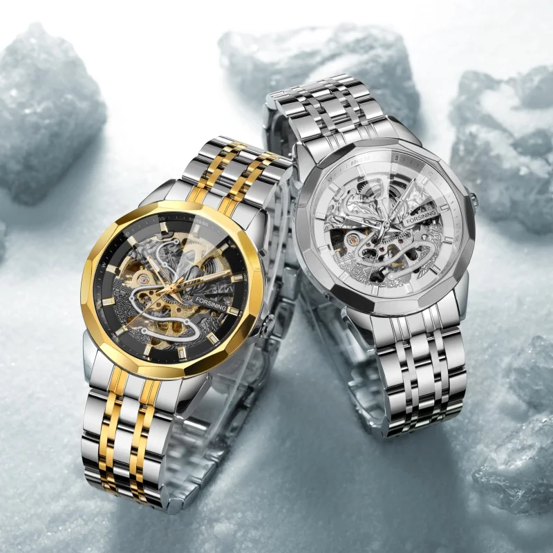 FORSINING 468A Men's Automatic - Minute Repeater Watch ulasan dan harga