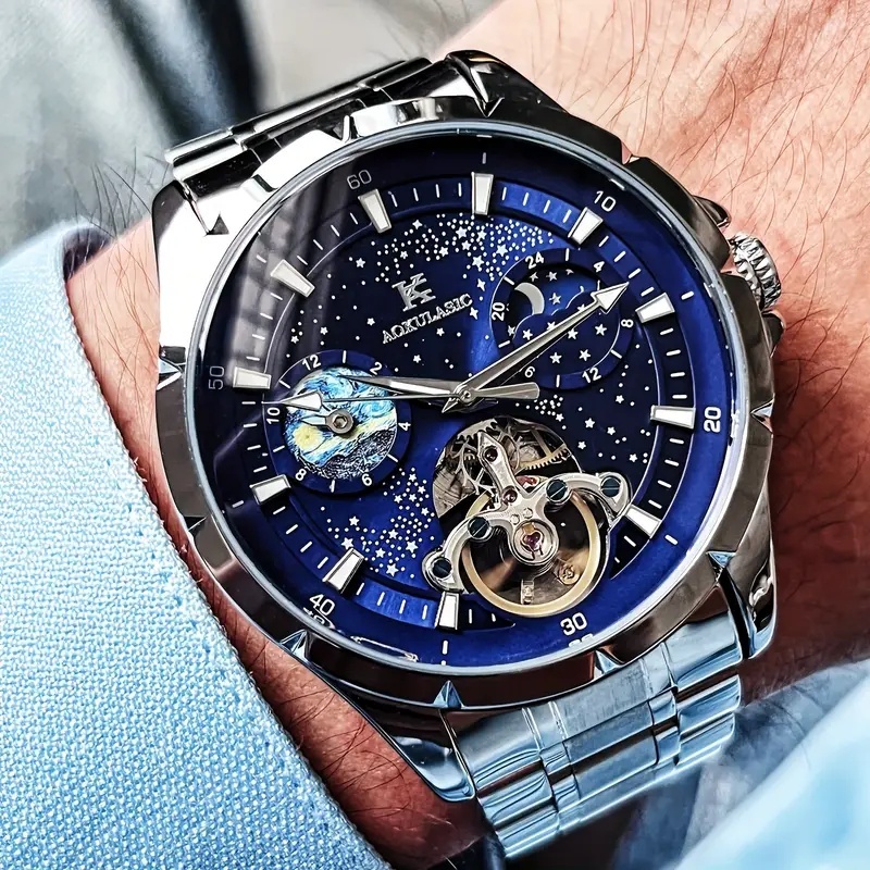 Luxurious Men's Automatic Mech - Luxury Watch Events ulasan dan harga