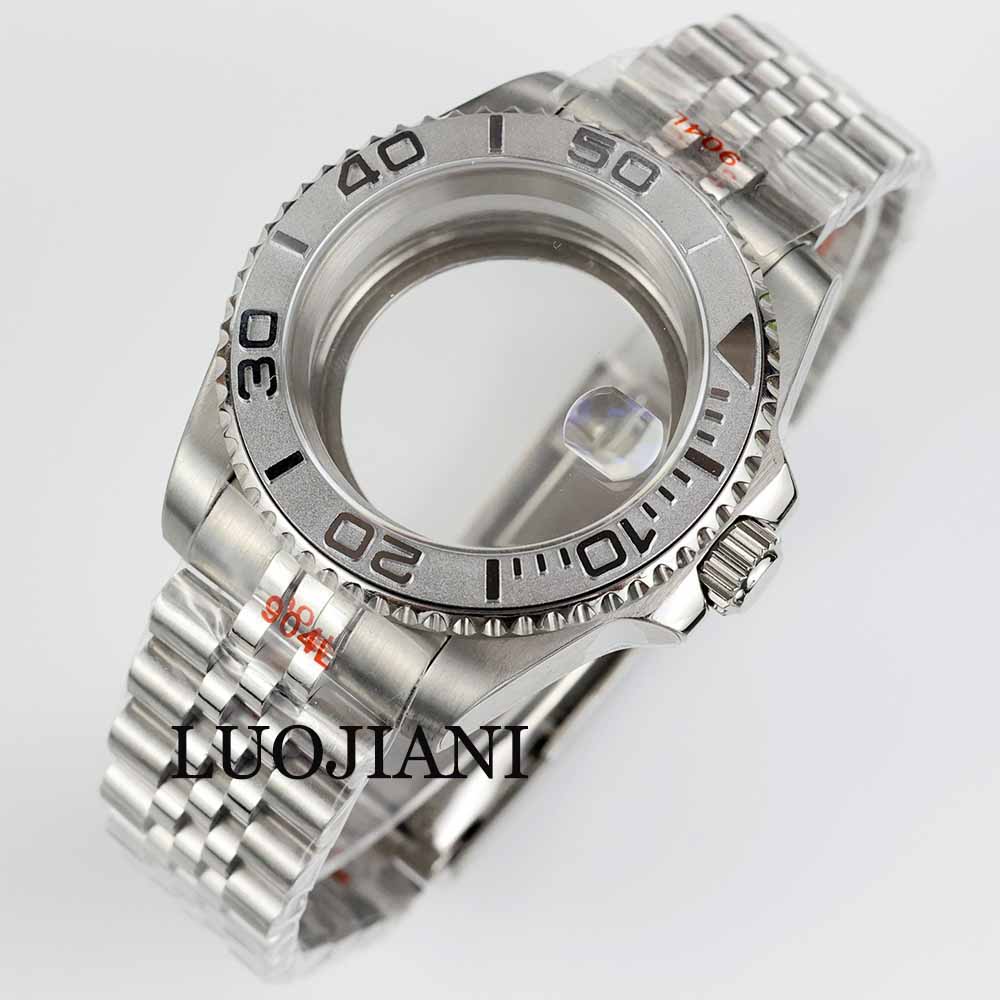 40MM NH35 Watch Case Parts Cre - Exhibition Caseback ulasan dan harga