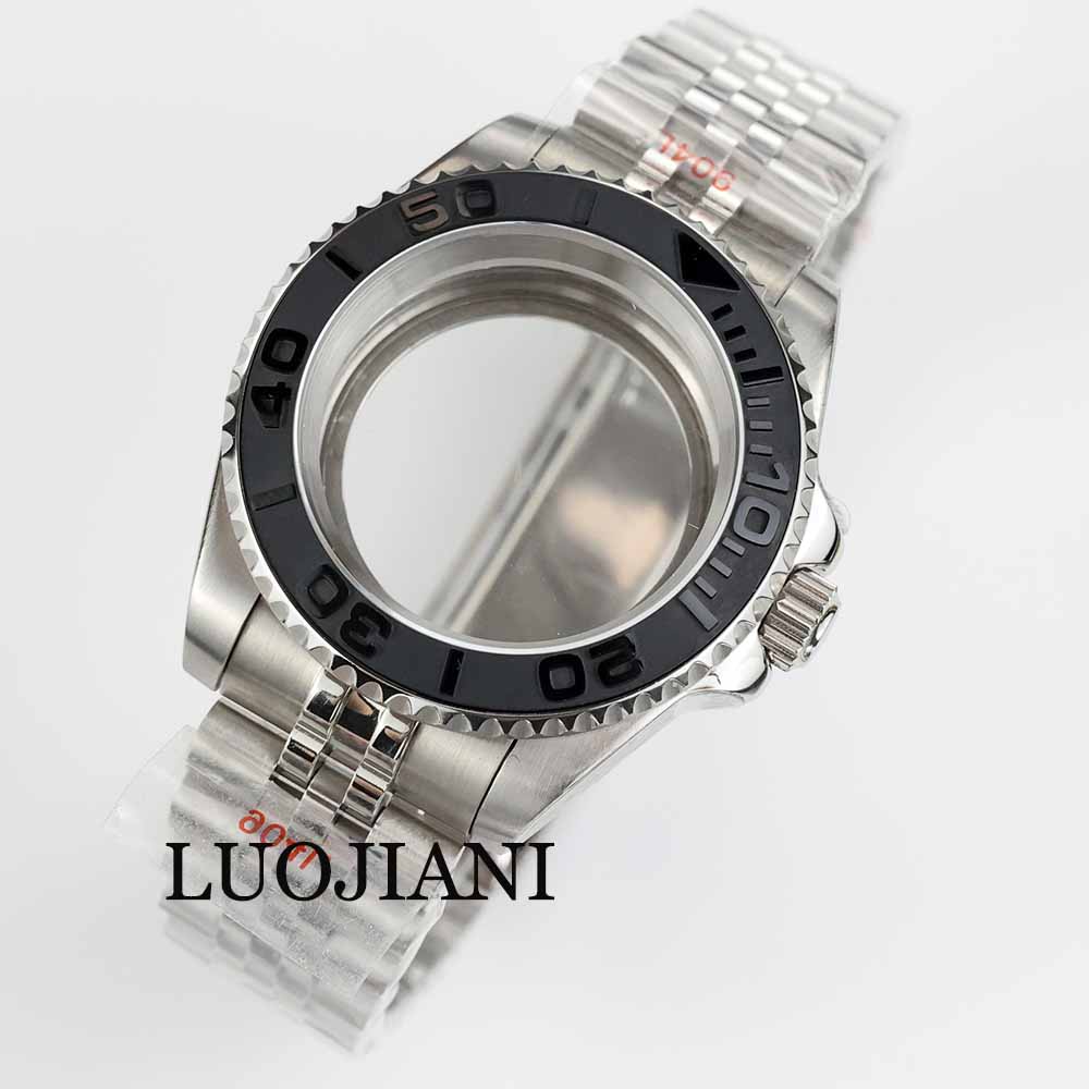 40MM NH35 Watch Case Parts Cre - Exhibition Caseback ulasan dan harga