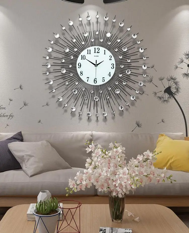 Luxury Wall Clock 3d Art Watch - Luxury Watch Europe ulasan dan harga