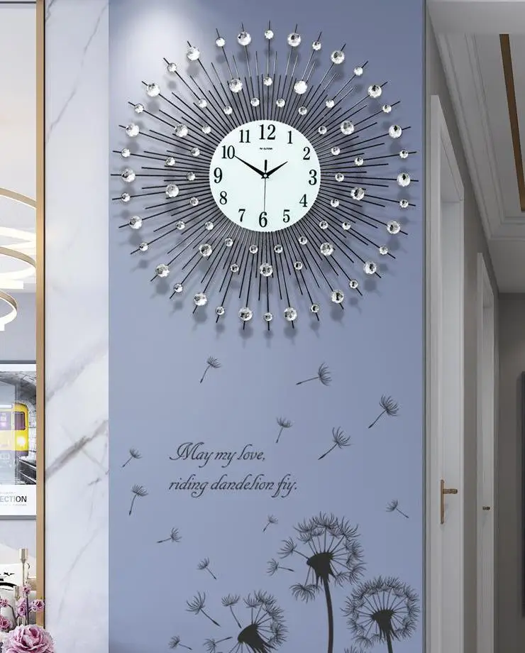 Luxury Wall Clock 3d Art Watch - Luxury Watch Europe ulasan dan harga
