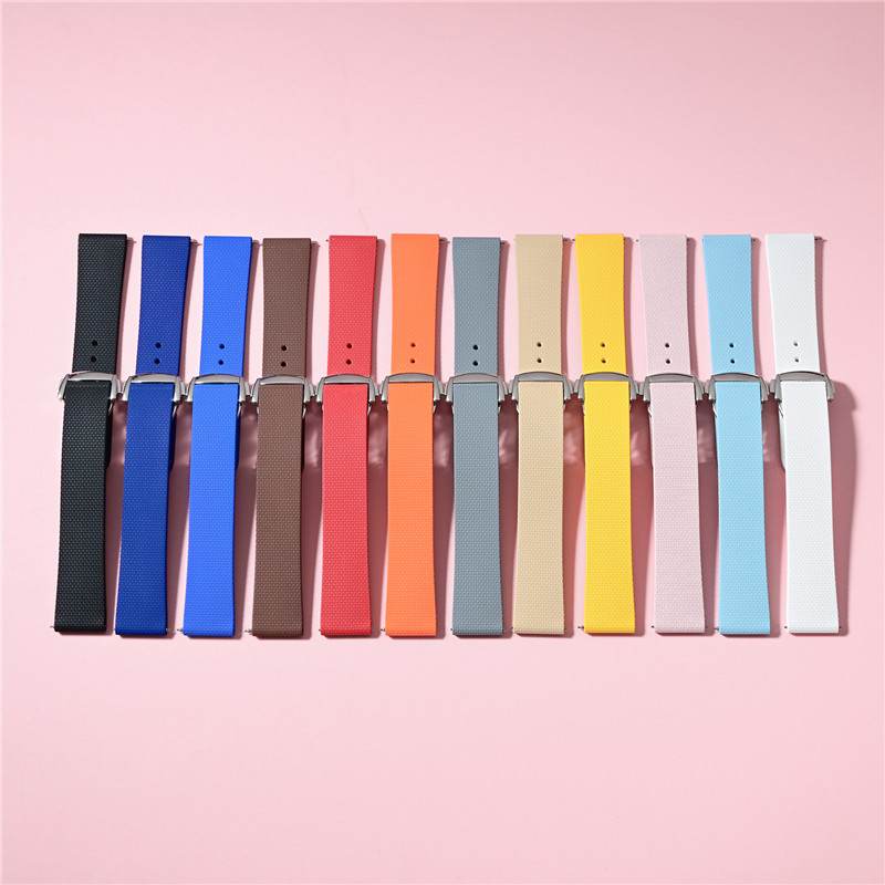 Fluoro Rubber Strap for Swatch - Omega Watch Seamaster ulasan dan harga