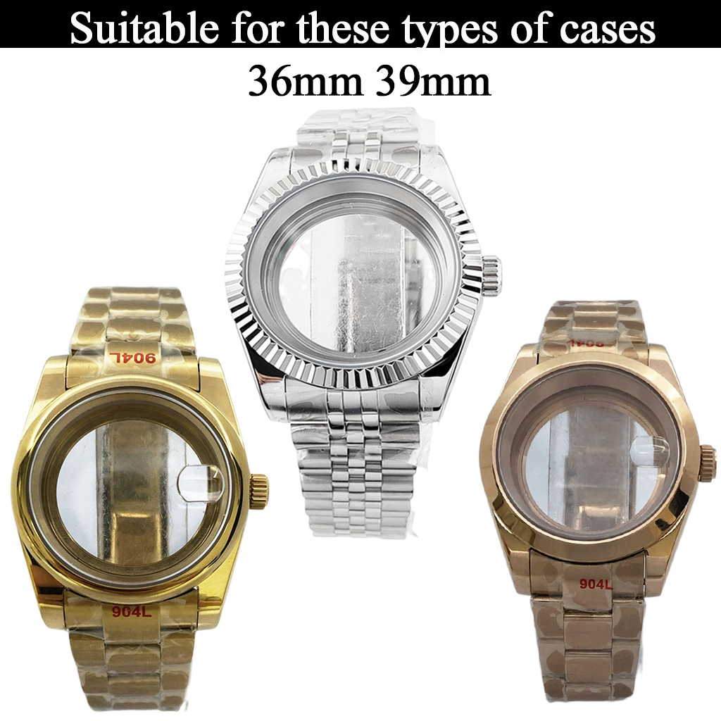 36mm 39mm Watch Case Bottom Co - Exhibition Caseback ulasan dan harga