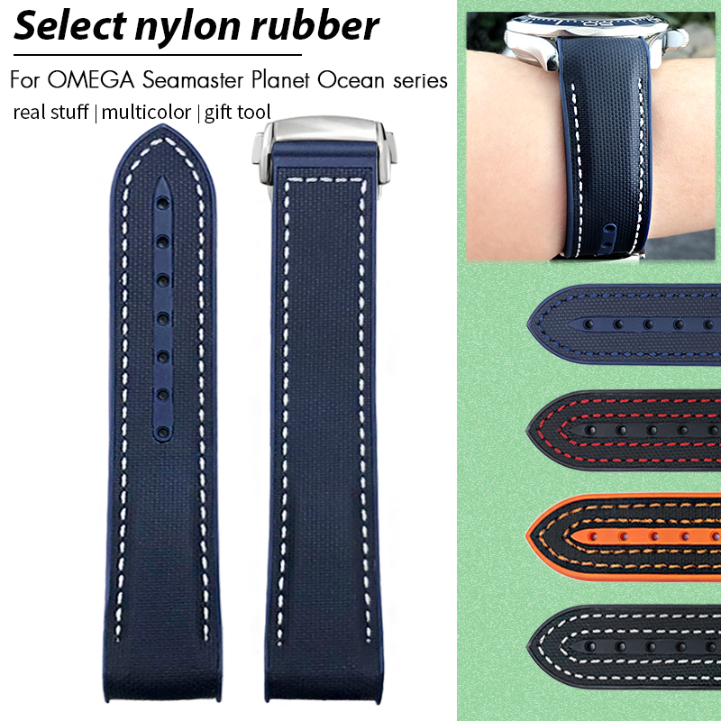 High Quality Nylon Rubber Watc - Omega Watch Seamaster ulasan dan harga