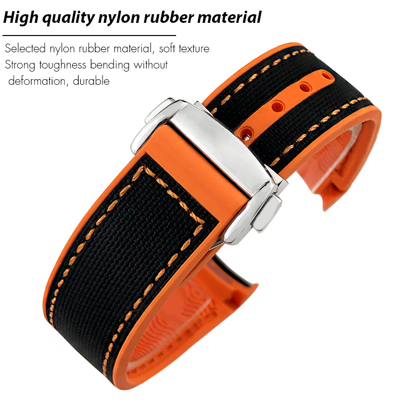High Quality Nylon Rubber Watc - Omega Watch Seamaster ulasan dan harga