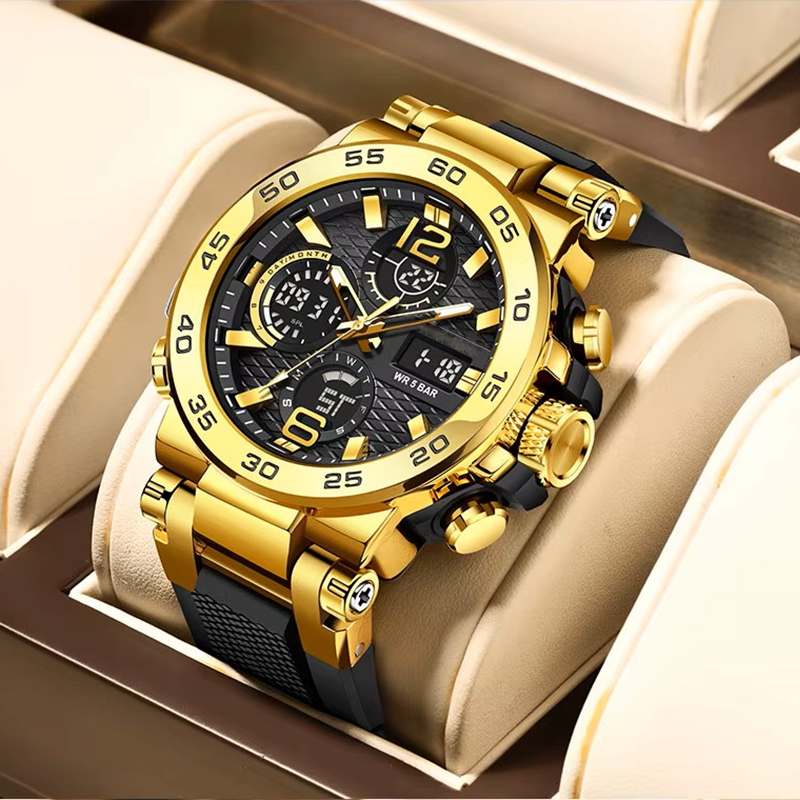 Black top-level luxury men's s - Luxury Watch Levels ulasan dan harga