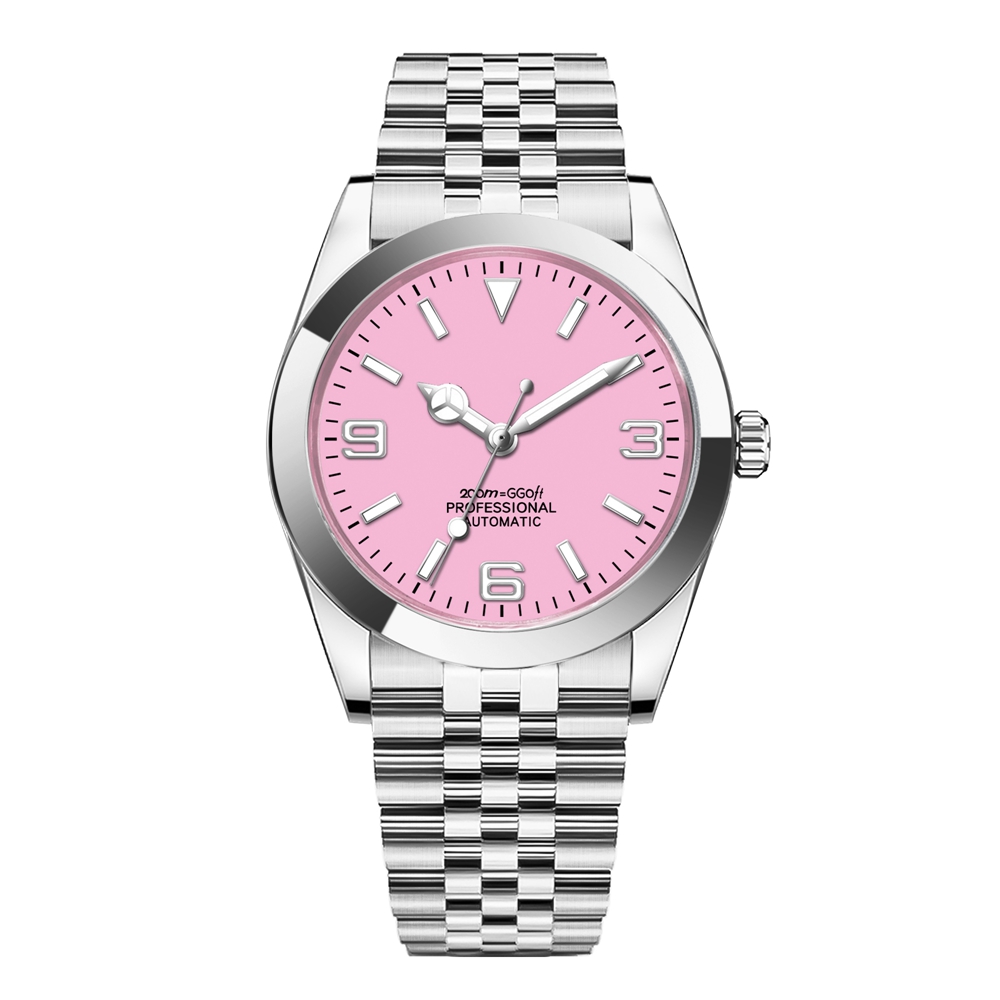 Custom Logo Luxury NH35 Watch  - Luxury Watch Logo ulasan dan harga