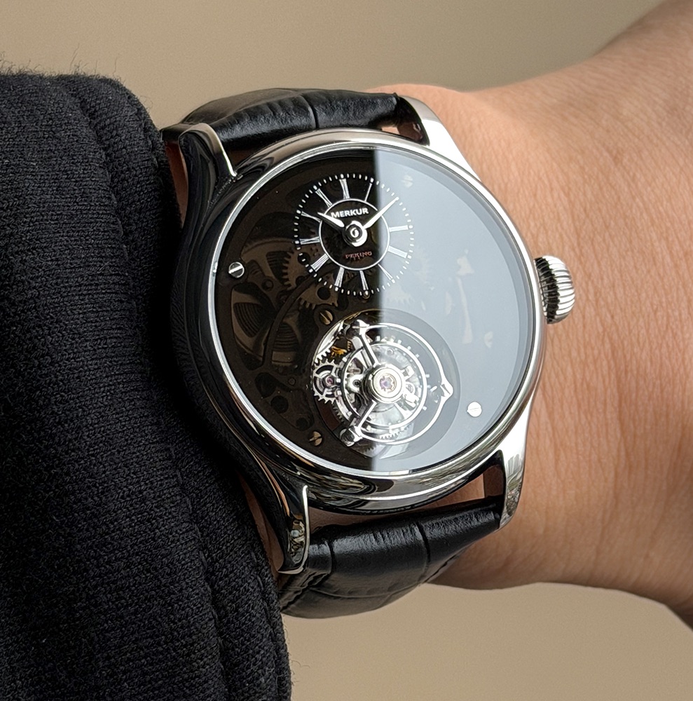 Merkur 100% Tourbillon Watch T - Minute Repeater Watch ulasan dan harga
