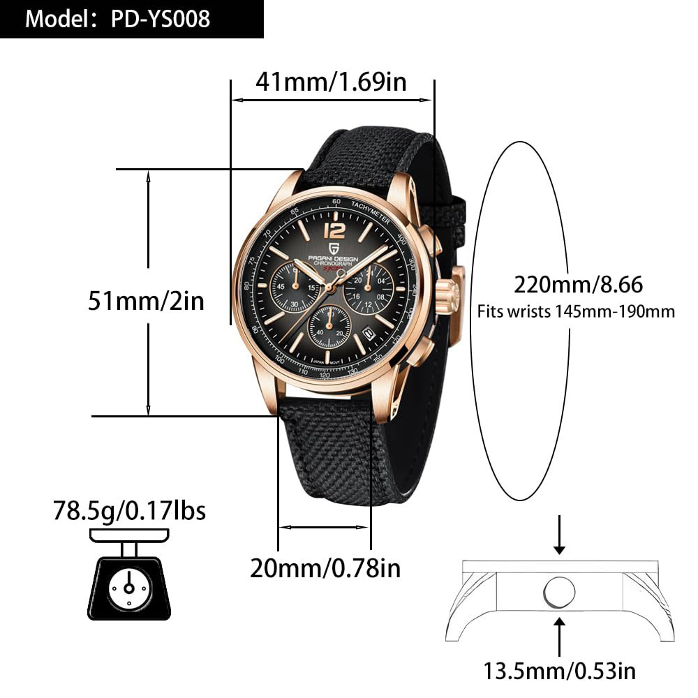 PAGANI DESIGN New Mens Watch 4 - Luxury Watch Men ulasan dan harga