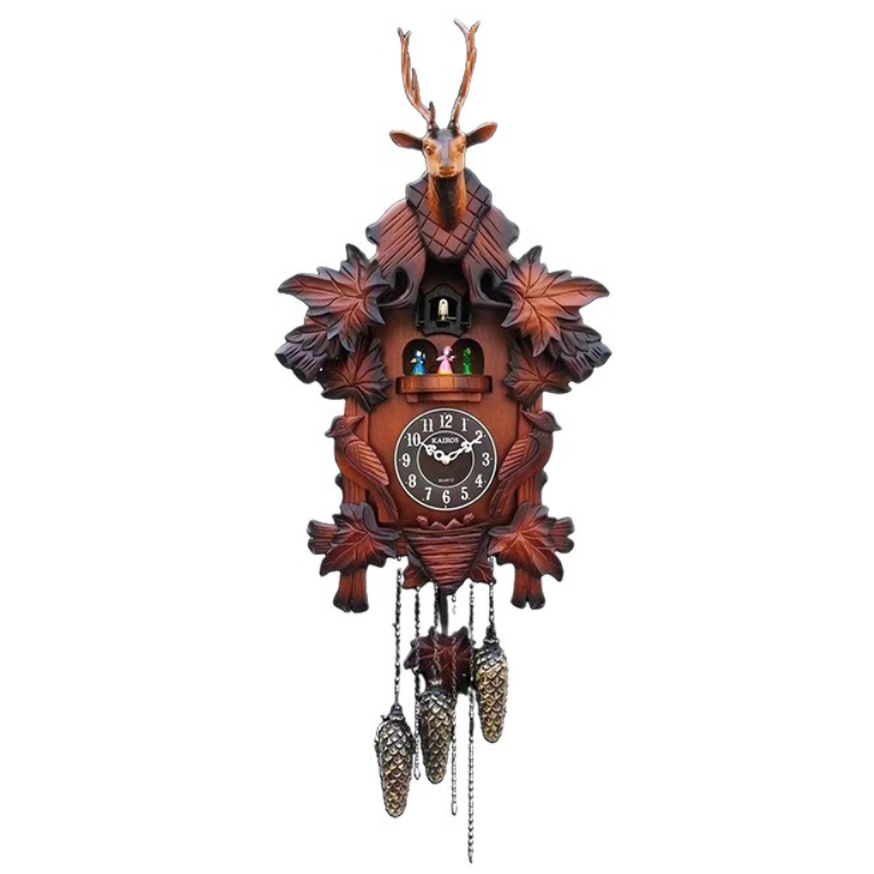 Cuckoo Wall Clock Solid Wood C - Luxury Watch Europe ulasan dan harga