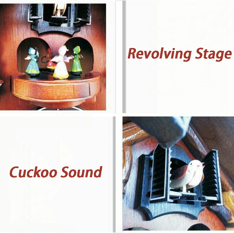 Cuckoo Wall Clock Solid Wood C - Luxury Watch Europe ulasan dan harga