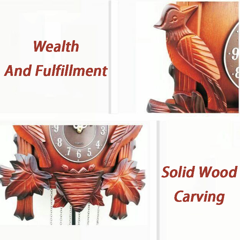 Cuckoo Wall Clock Solid Wood C - Luxury Watch Europe ulasan dan harga