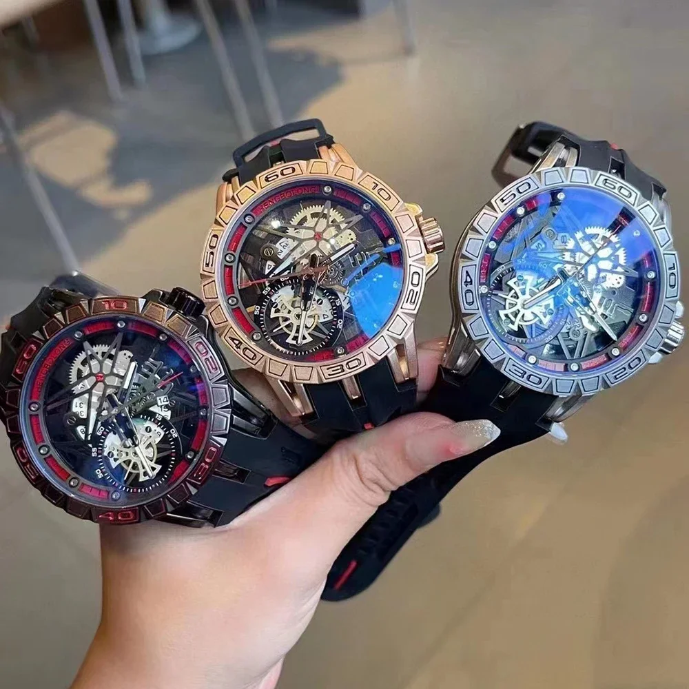 Luxury 3D Creative 2025 Quartz - Luxury Watch Rubber Strap ulasan dan harga
