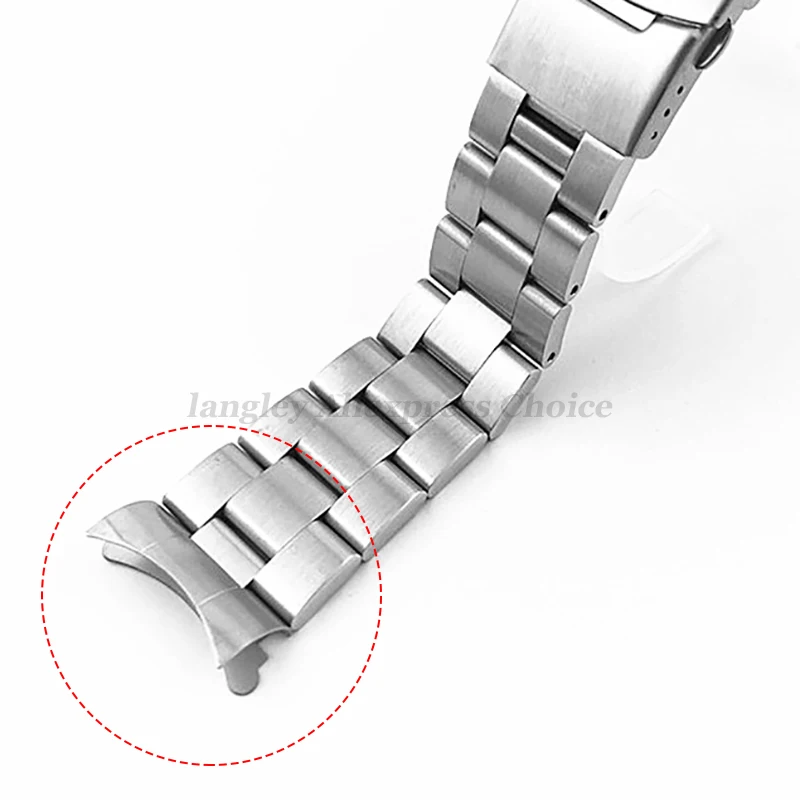 Curved End Link for Seiko SKX0 - Luxury Watch Logo ulasan dan harga