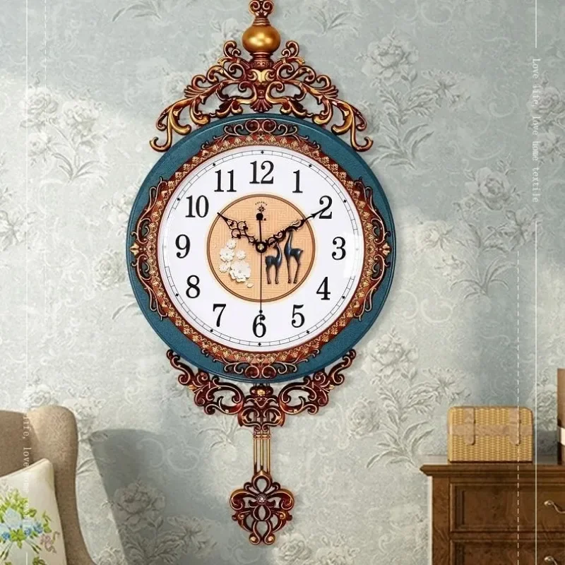 Large Luxury Gold Wall Clock L - Luxury Watch Europe ulasan dan harga
