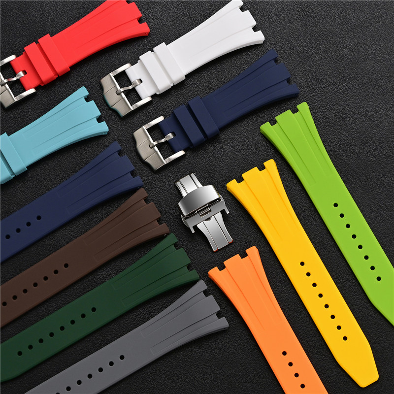 Rubber Silicone Strap 26mm for - Audemars Piguet Watch Royal Oak Offshore ulasan dan harga