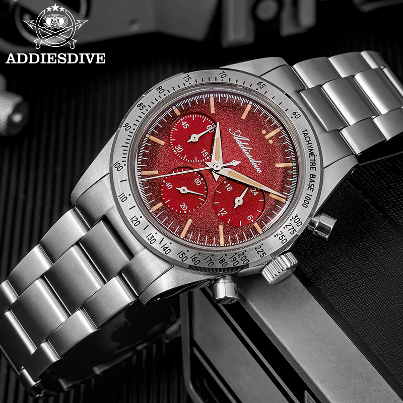 ADDIESDIVE AD2552 Chronograph  - Luxury Watch Levels ulasan dan harga